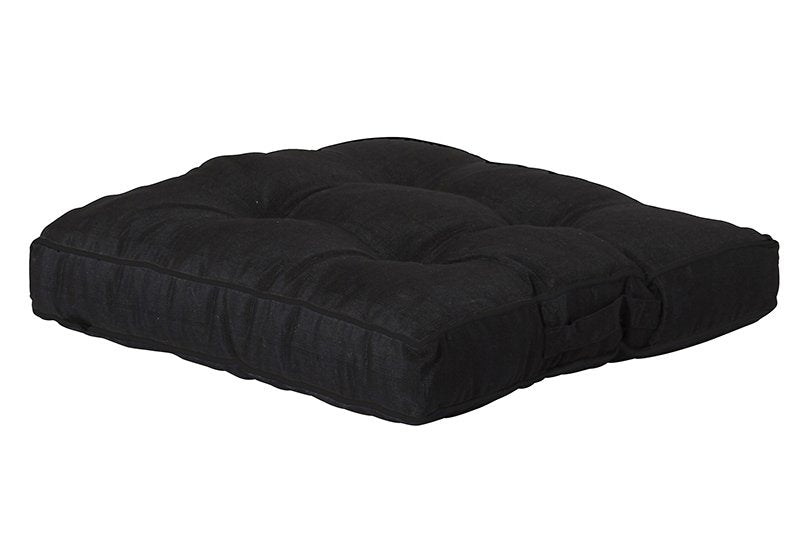Hartman Cubic Casual Black Tuinkussen 50x50x7,5