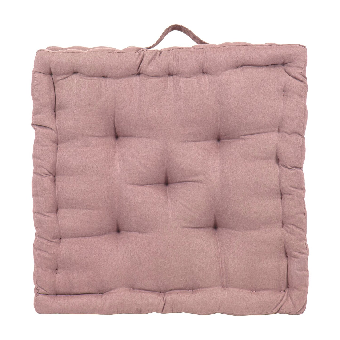Stoelkussen 40 X 40 X 8 Cm Light Pink