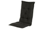  Hartman Havana Dark Grey Hoge Rug Tuinkussen 123x50x9