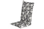  Hartman Liss Grey Hoge Rug Tuinkussen 123x50x8