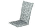  Hartman Mees Grey Hoge Rug Tuinkussen 123x50x8