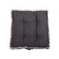 Palletkussen RAFFELED Dark Grey - 40 X 40 X 8 Cm