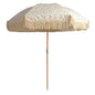  Middenstokparasol IBIZA Spotted Crème - Ø 180 X 200 Cm