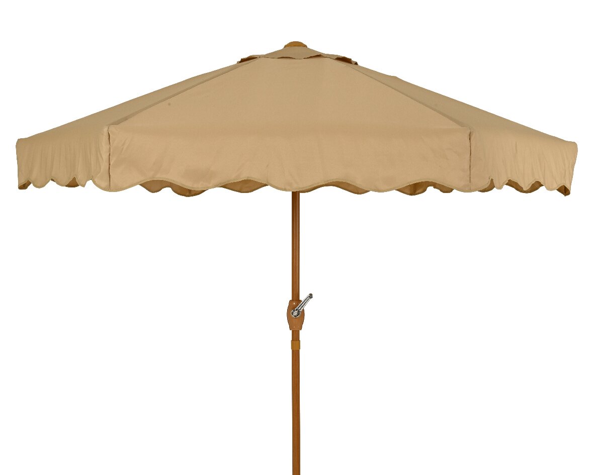  Outdoor Living Parasol Taupe - Ø 220 Cm