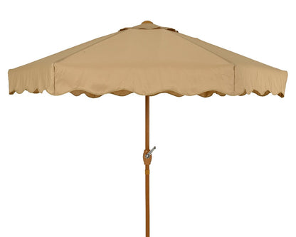  Outdoor Living Parasol Taupe - Ø 220 Cm