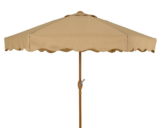  Outdoor Living Parasol Taupe - Ø 220 Cm