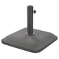  Parasolvoet Vierkant 25kg Grijs