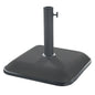  Parasolvoet Vierkant 25kg Zwart