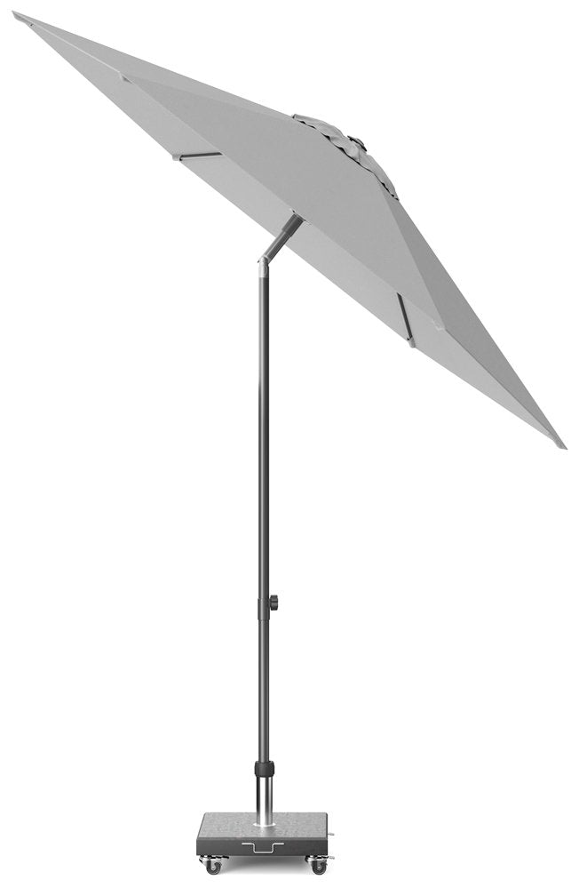  Platinum Middenstokparasol Lisboa Ø 250 Cm Lichtgrijs