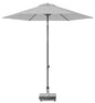  Platinum Middenstokparasol Lisboa Ø 250 Cm Lichtgrijs