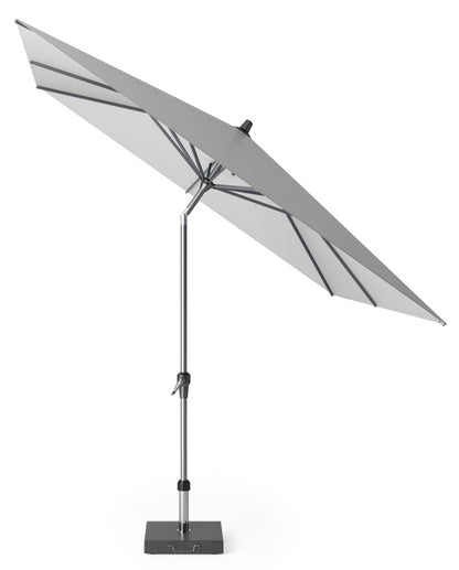  Platinum Middenstokparasol Riva 250 X 250 Cm Lichtgrijs