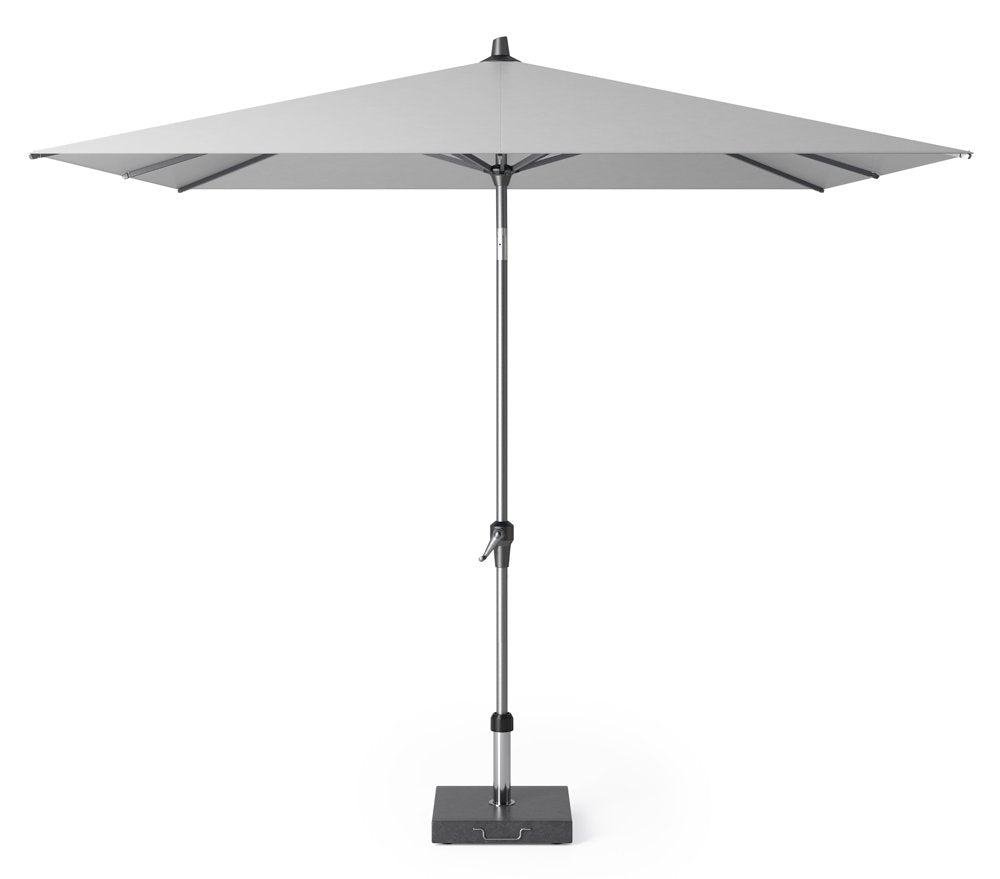  Platinum Middenstokparasol Riva 250 X 250 Cm Lichtgrijs
