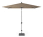  Platinum Middenstokparasol Riva 250 X 250 Cm Taupe