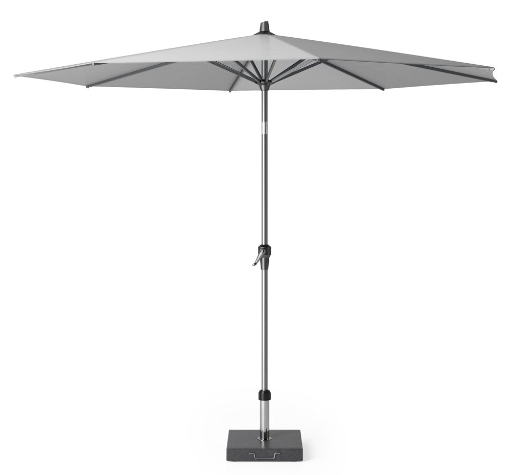  Platinum Middenstokparasol Riva Ø 300 Cm Lichtgrijs