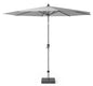  Platinum Middenstokparasol Riva Ø 300 Cm Lichtgrijs