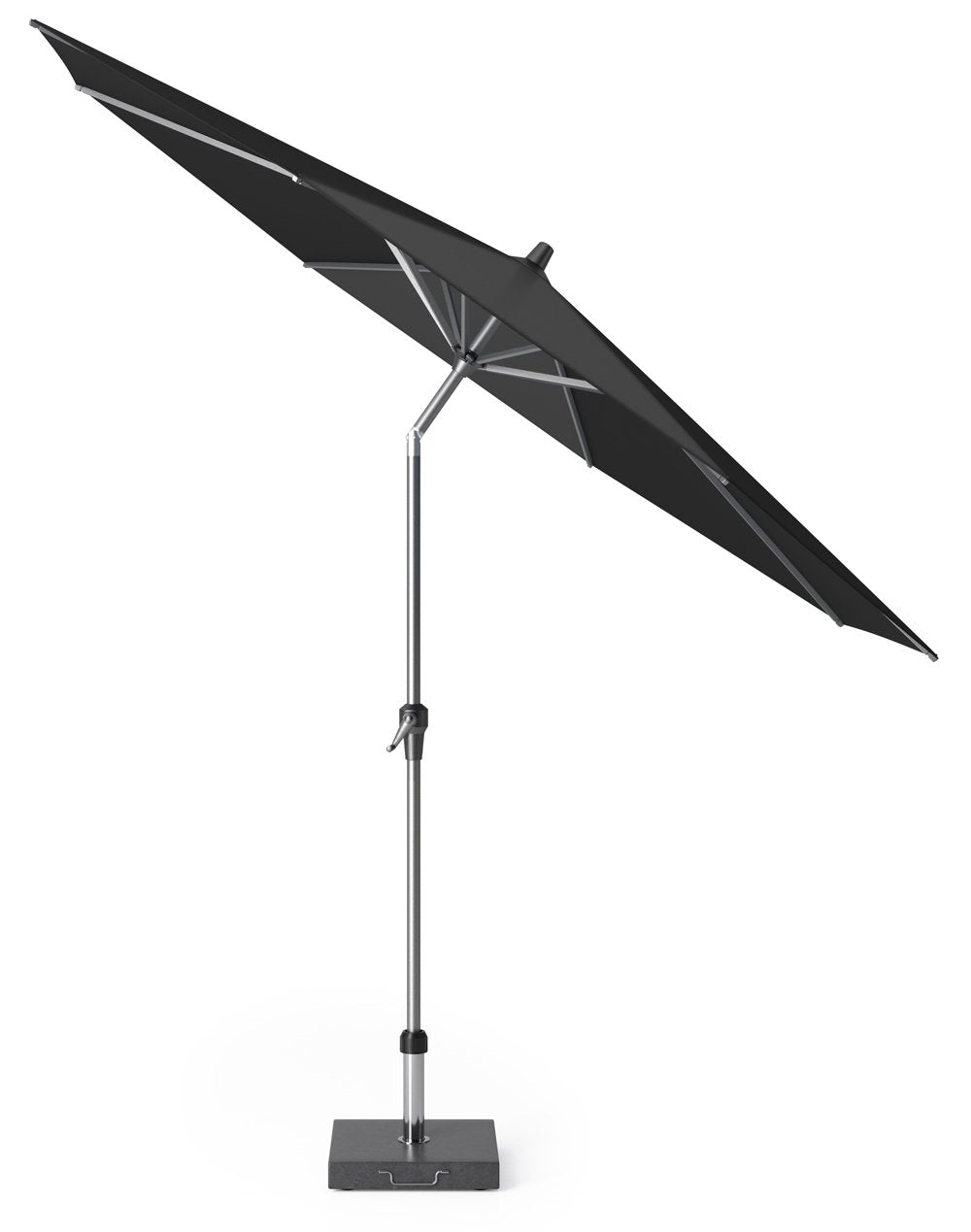  Platinum Middenstokparasol Riva Ø 300 Cm Zwart