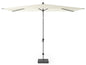  Platinum Middenstokparasol Riva 300 X 200 Cm Ecru