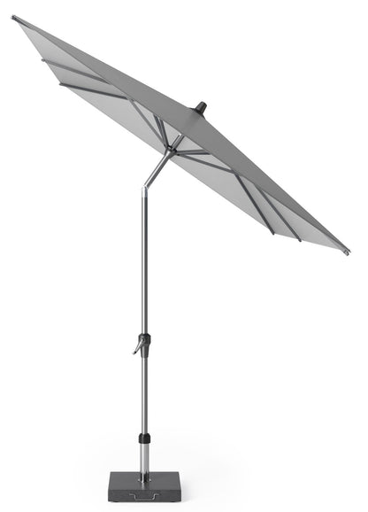  Platinum Middenstokparasol Riva 300 X 200 Cm Lichtgrijs