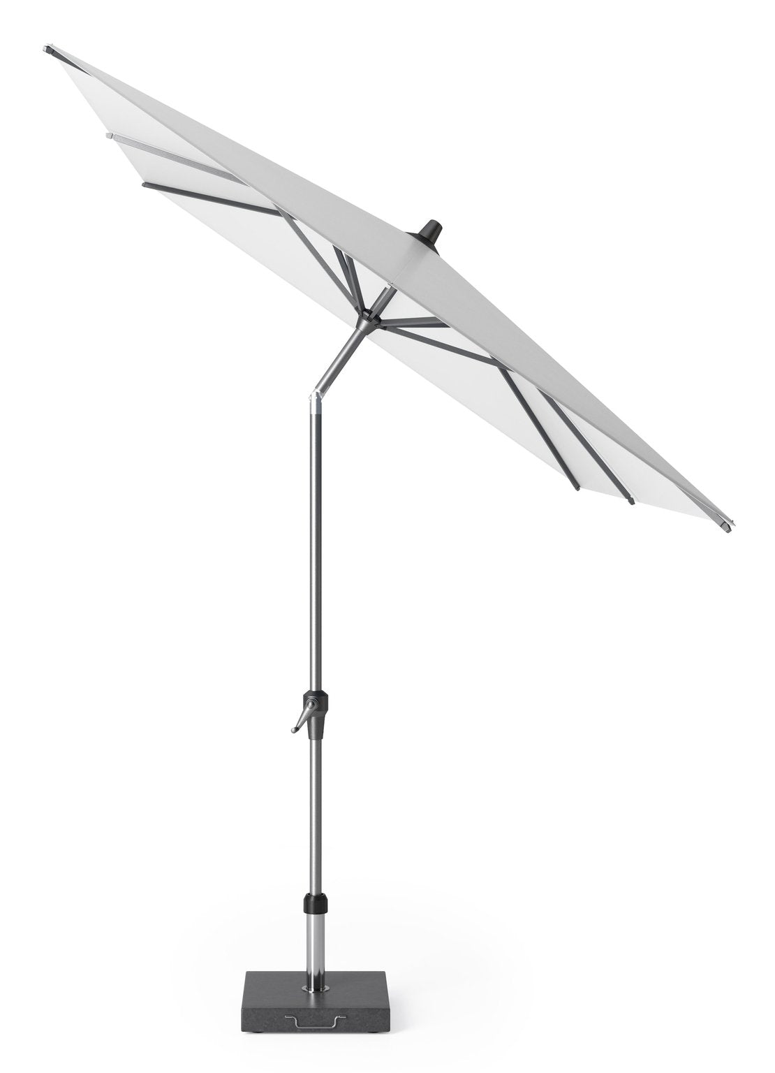  Platinum Middenstokparasol Riva 300 X 200 Cm Wit