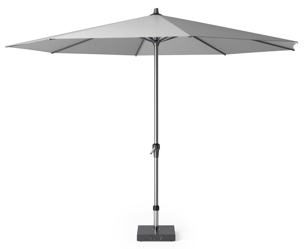  Platinum Middenstokparasol Riva Ø 350 Cm Lichtgrijs