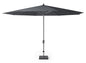  Platinum Middenstokparasol Riva Ø 400 Cm Antraciet
