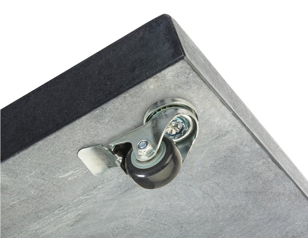  Platinum Parasolvoet Modena Met Zwenkwielen - 120kg