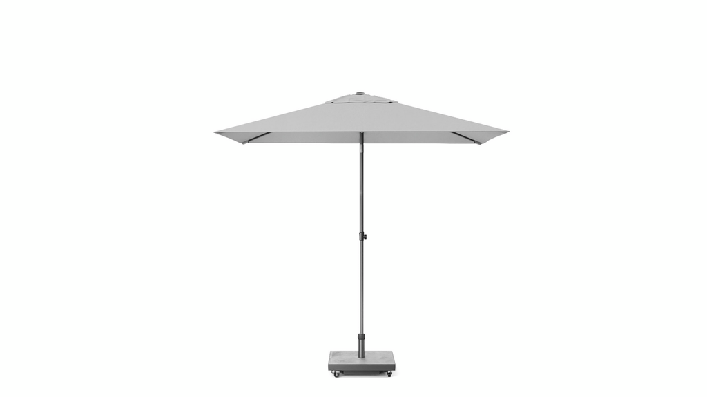  Platinum Stokparasol Lisboa 210x150 Cm Antraciet