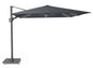  Platinum Zweefparasol Challenger T² Glow 300 X 300 Cm Antraciet