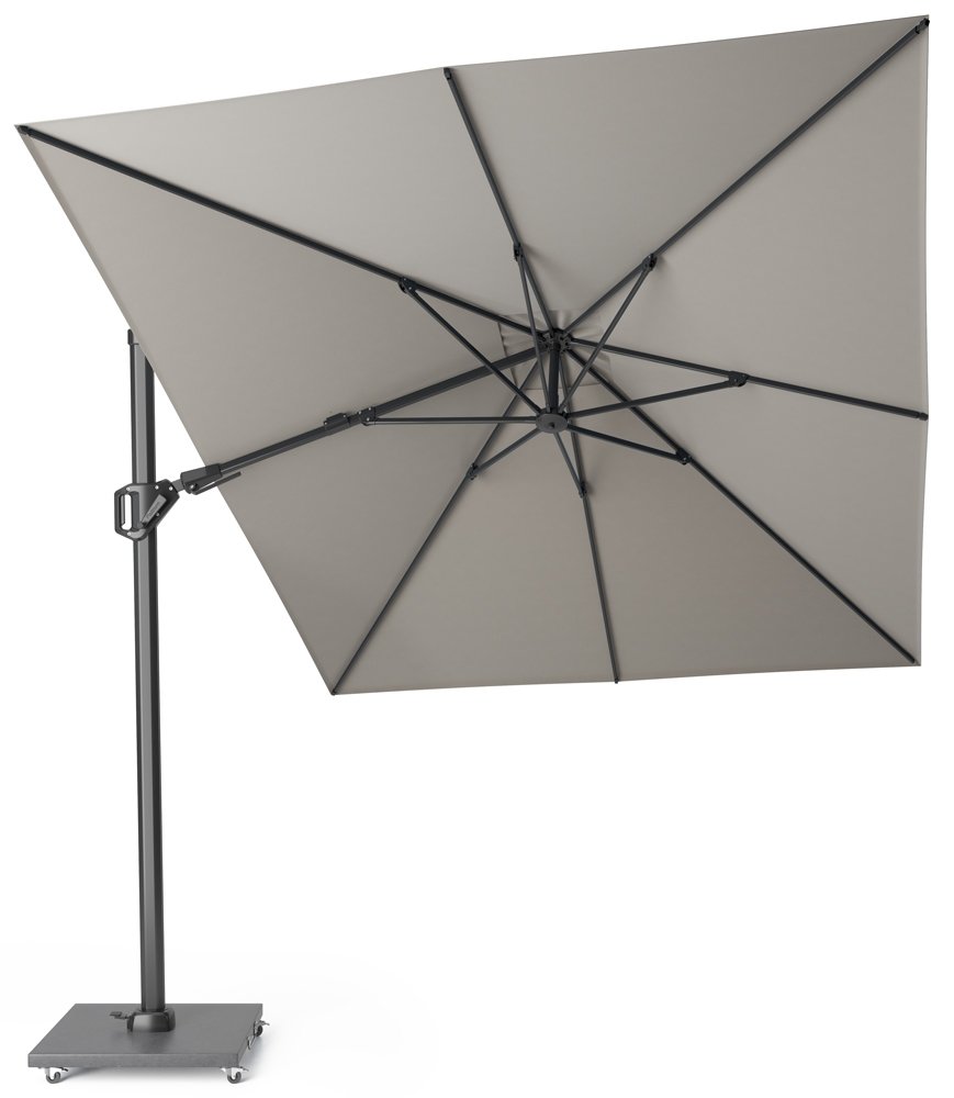  Platinum Zweefparasol Challenger T² Premium 350 X 260 Cm Havana
