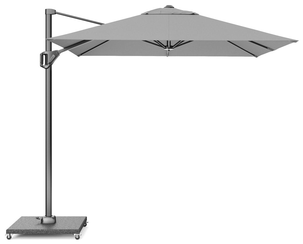  Platinum Zweefparasol Voyager T¹ 250 X 250 Cm Lichtgrijs