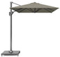  Platinum Zweefparasol Voyager T¹ 300 X 200 Cm Taupe