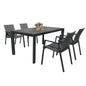  Royal Seasons ALORA Dining Set Met 4 Stoelen
