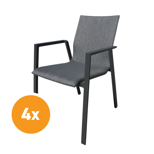  Royal Seasons ALORA Tuinstoelen Set