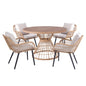  Royal Seasons COCOON Dining Set 4p Naturel