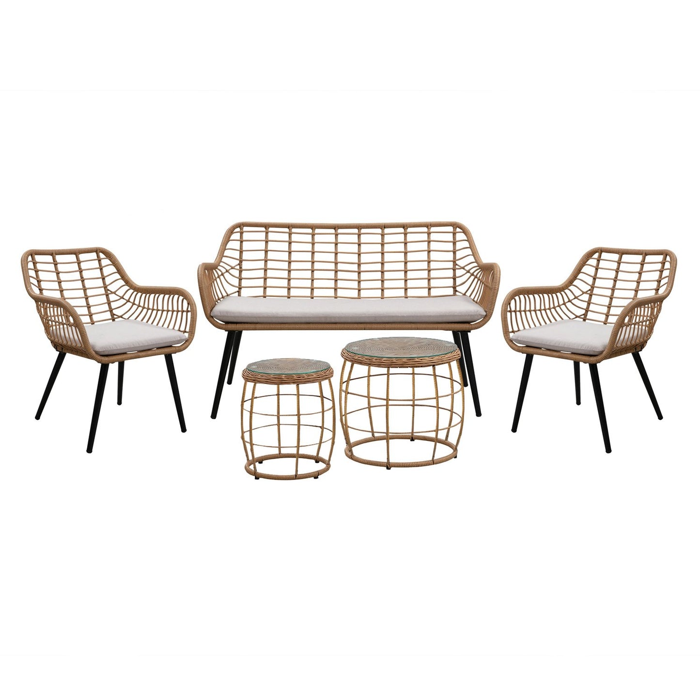  Royal Seasons COCOON Loungeset Naturel
