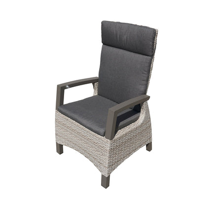  Royal Seasons COSTA DINING Uitschuifbare Tuinset Met 6 Stoelen
