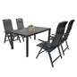  Royal Seasons LA PALMA Dining Set Met 4 Stoelen