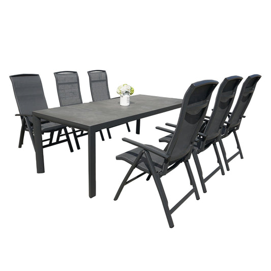  Royal Seasons LA PALMA Dining Set Met 6 Stoelen