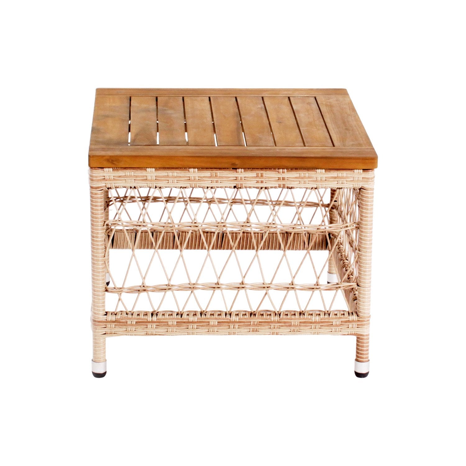  Royal Seasons MAURITIUS Bijzettafel - L 60 X B 60 X H 48 Cm
