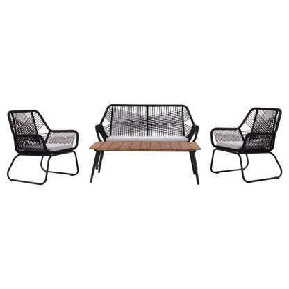  Royal Seasons NAPOLI Loungeset Zwart
