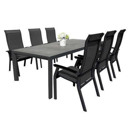  Royal Seasons PORTO Dining Set Met 6 Stoelen