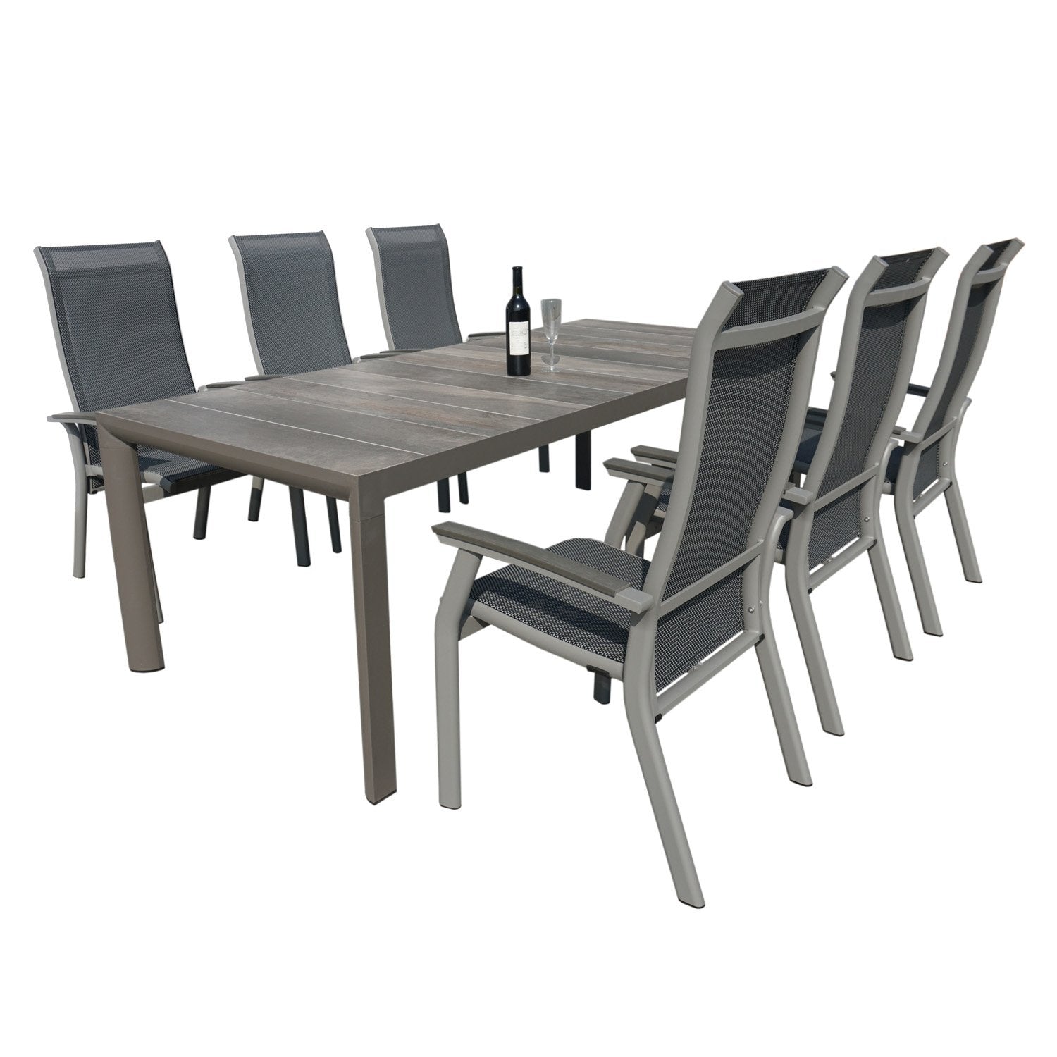  Royal Seasons SEVILLA Dining Set Met 6 Stoelen