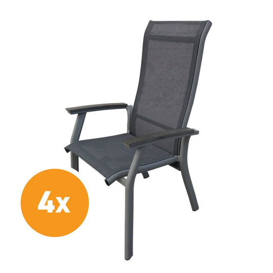  Royal Seasons SEVILLA Tuinstoelen Set