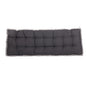  Palletkussen RAFFELED Dark Grey - 120 X 40 X 8 Cm