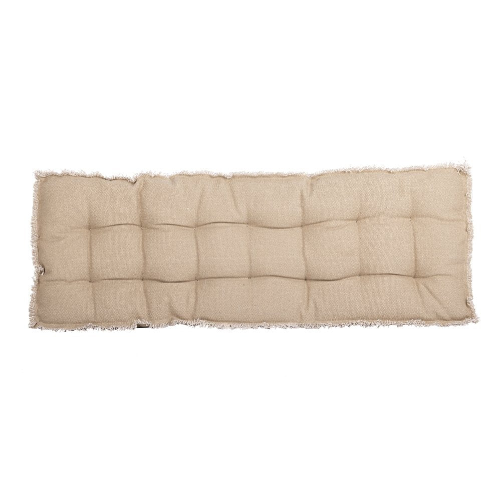  Palletkussen RAFFELED Natural - 120 X 40 X 8 Cm