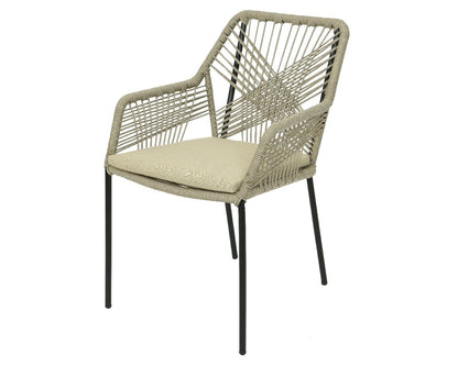  Seville Tuinstoel Beige - 63 X 57 X 85 Cm