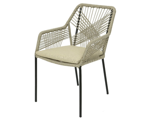  Seville Tuinstoel Beige - 63 X 57 X 85 Cm