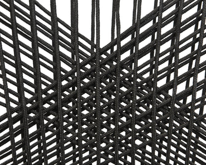  Seville Tuinstoel Zwart - 63 X 57 X 85 Cm