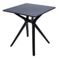  Tafel BILLY Zwart 70 X 70 X 73,5 Cm
